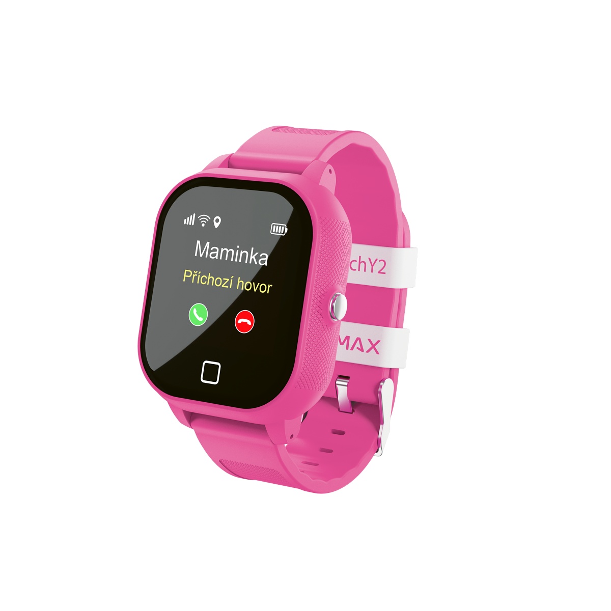 LAMAX WatchY2 Pink - Dětské SmartWatch s GPS lokalizací a voláním<br>…protože děti jsou to nejcennější